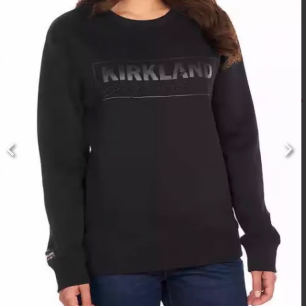 Kirkland Signature Logo Crew Neck Sweatshirt